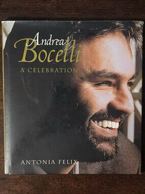 USED Hardcover Book Andrea Bocelli A Celebration Beautifully Illustrated (1999)